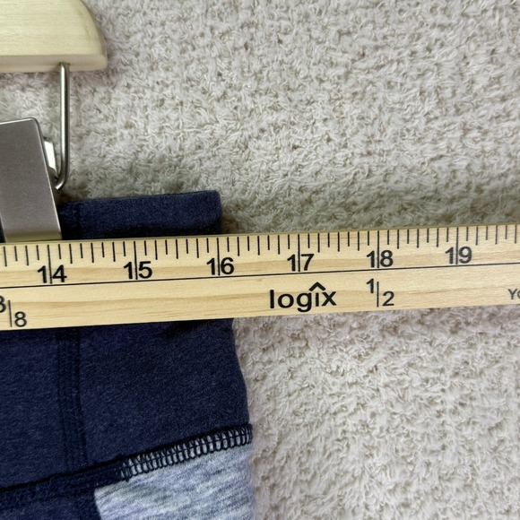 Lululemon Athletica Athletic Cotton Skirt Size 8 Activewear Navy Blue‎ Gray - Picture 7 of 7